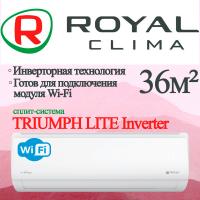 ROYAL CLIMA Инверторные сплит-системы серии TRIUMPH LITE Inverter RCI-TWL35HN с установкой