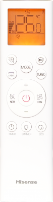 Hisense Классические сплит-системы серии ZOOM 2.0 Classic A AS-07HW4RLRKB00 