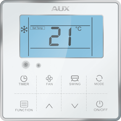 Канальный кондиционер AUX ALMD-H18/4DR2 + AL-H18/4DR2(U), серебристый